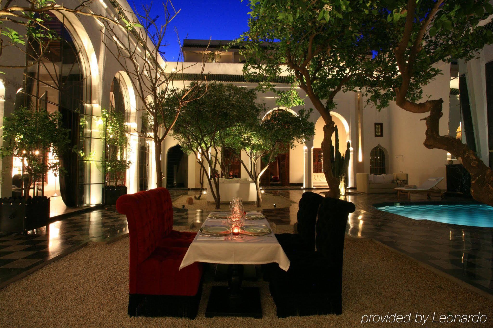Riad Lotus Privilege Marakeş Restoran fotoğraf